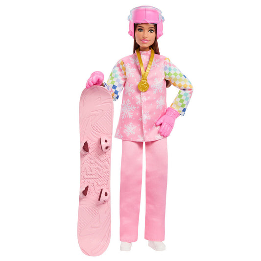 Lalka Barbie Snowboard