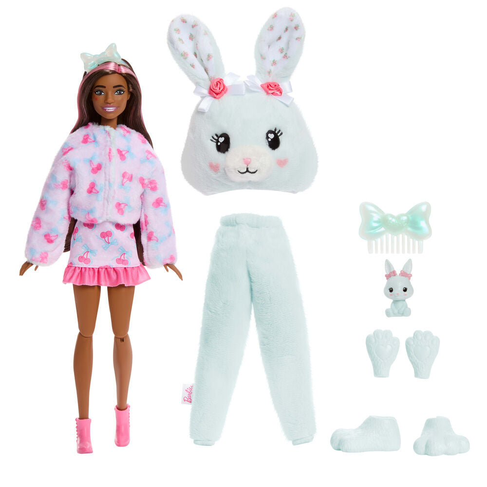 Bambola Barbie Coniglietta Mint Cutie Reveal Sweet Bows