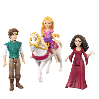 blister pack of 4 rapunzel figures from disney's tangled