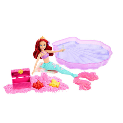 Ariel a boneca água e areia A Pequena Sereia Disney