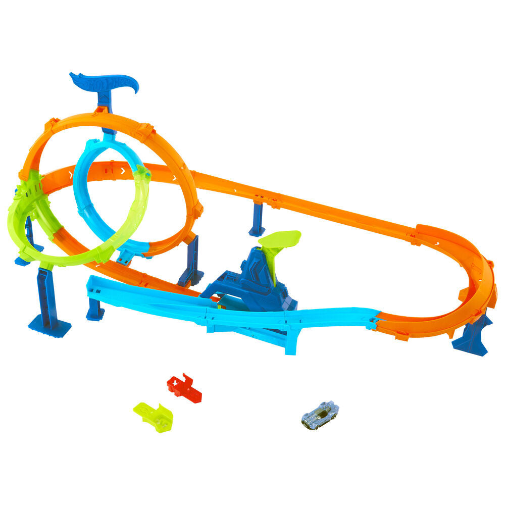 Hot Wheels Cyclone à lancement rapide