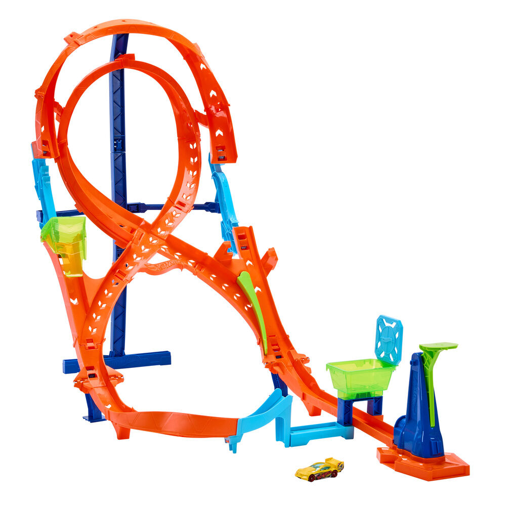 Salto verticale Hot Wheels 8