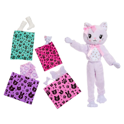 Poupée Barbie Chat Lilac Cutie Reveal Sweet Bows