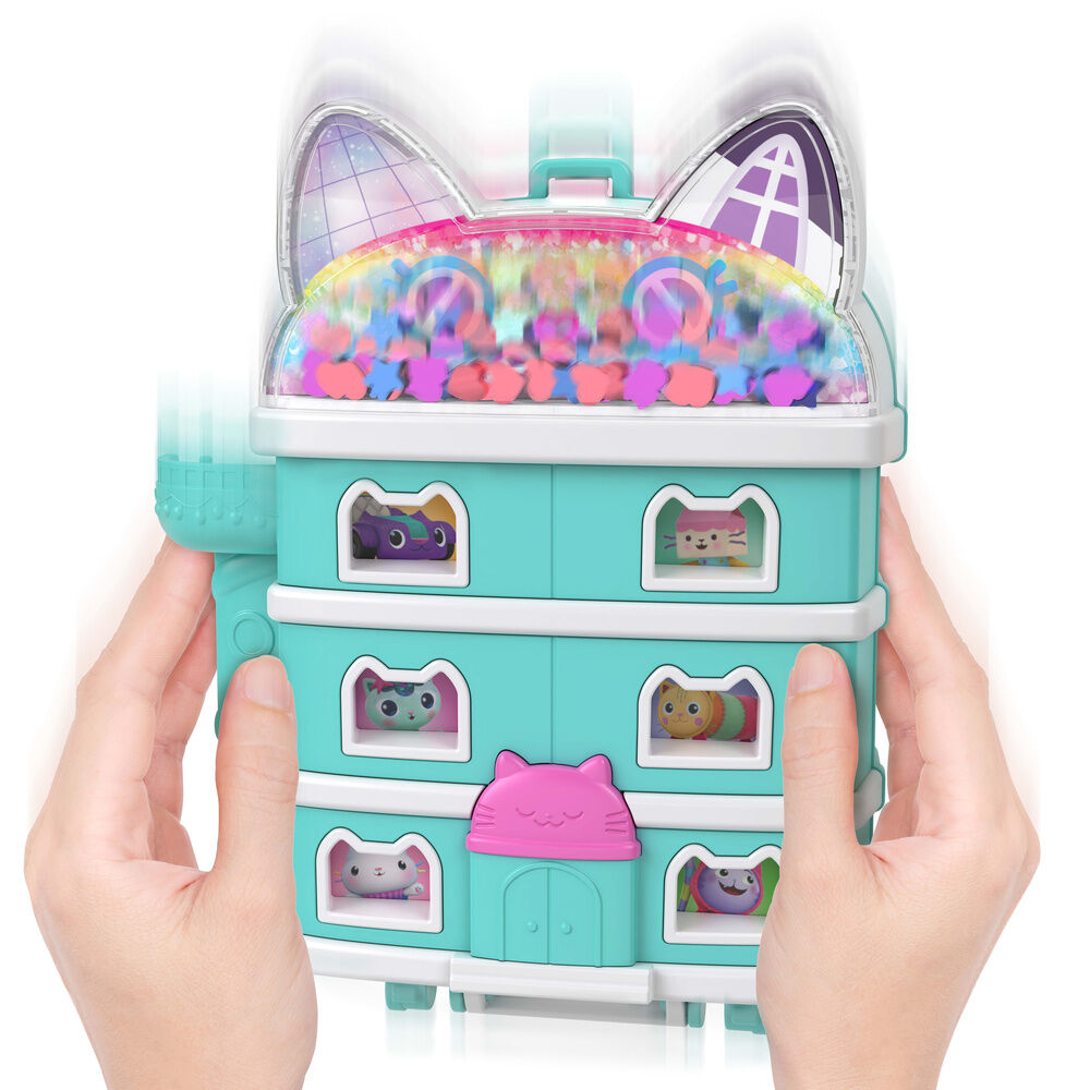 Cofanetto del tesoro Polly Pocket della casa delle bambole di Gabby