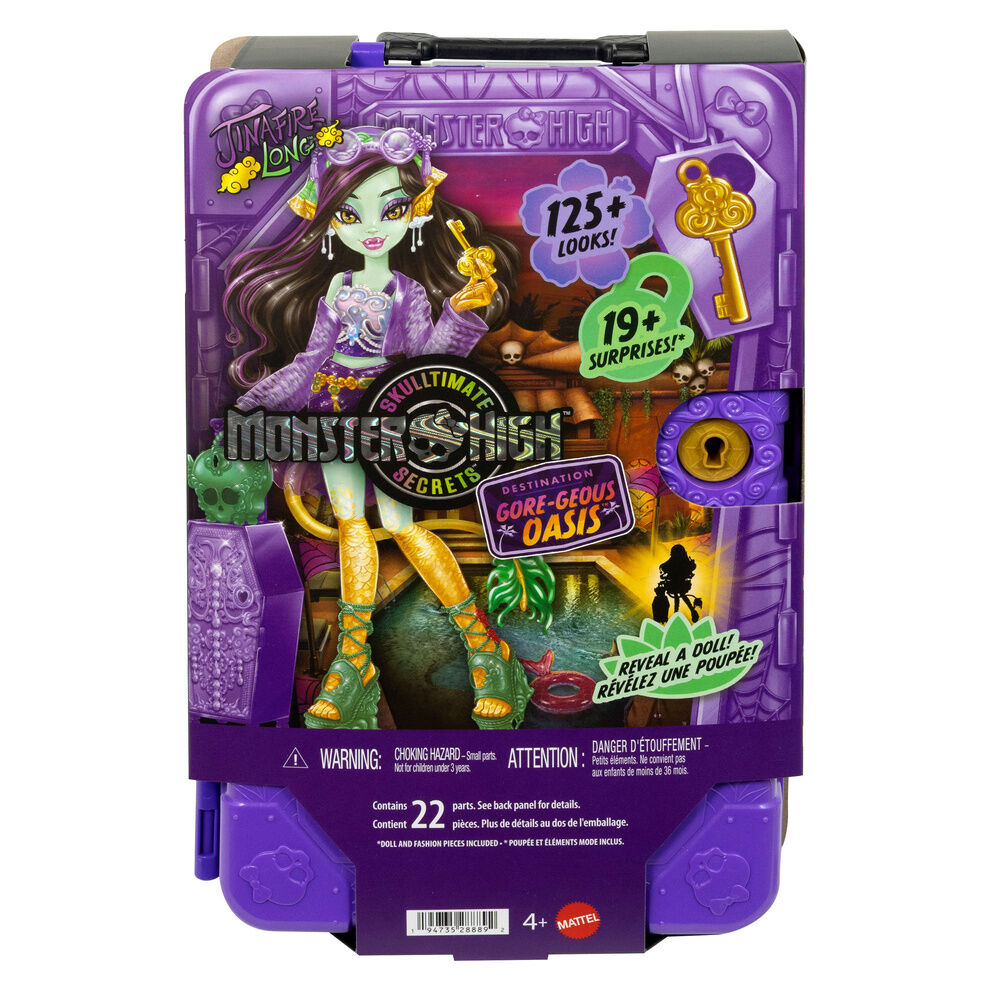 Lalka Monster High Jinafire Skulltimate Secrets Seria 7