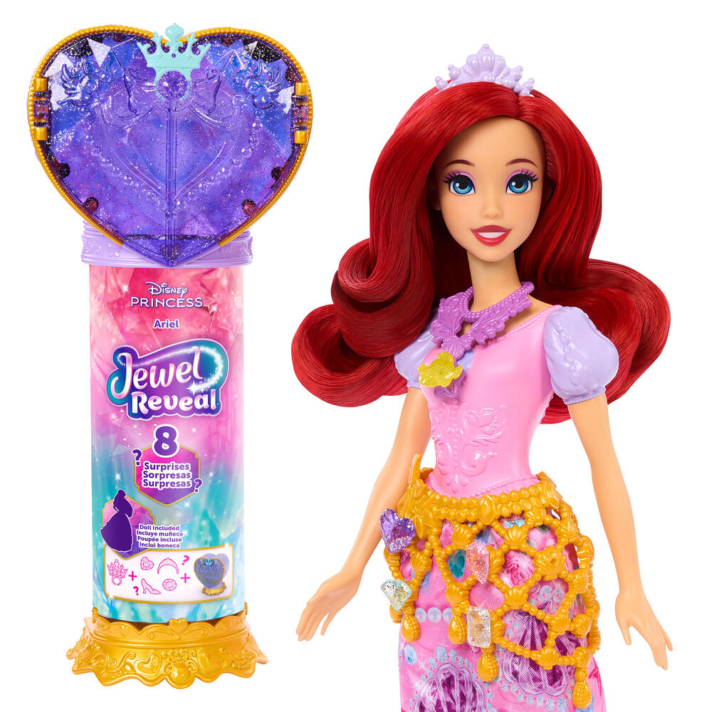 Lalka Ariel Reveal Mała Syrenka Disney