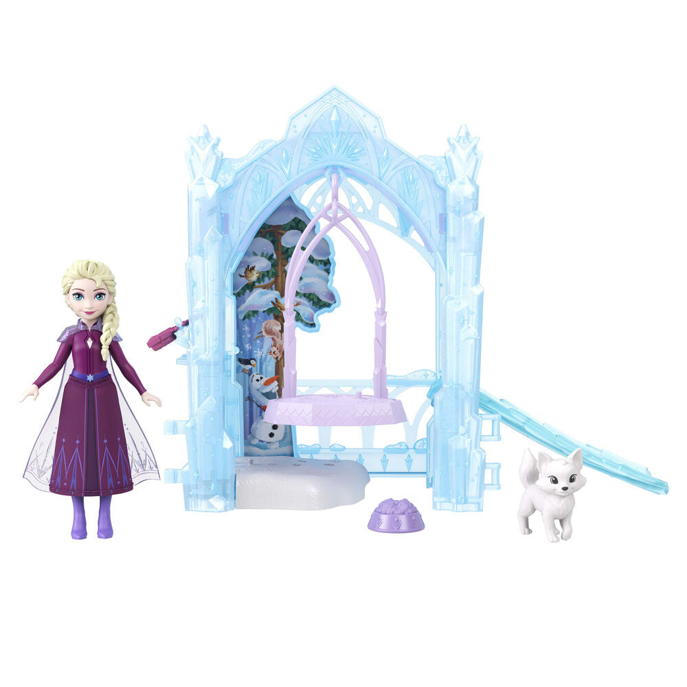 Disney Frozen Elsa Puppe Tier Eiscreme Versteck