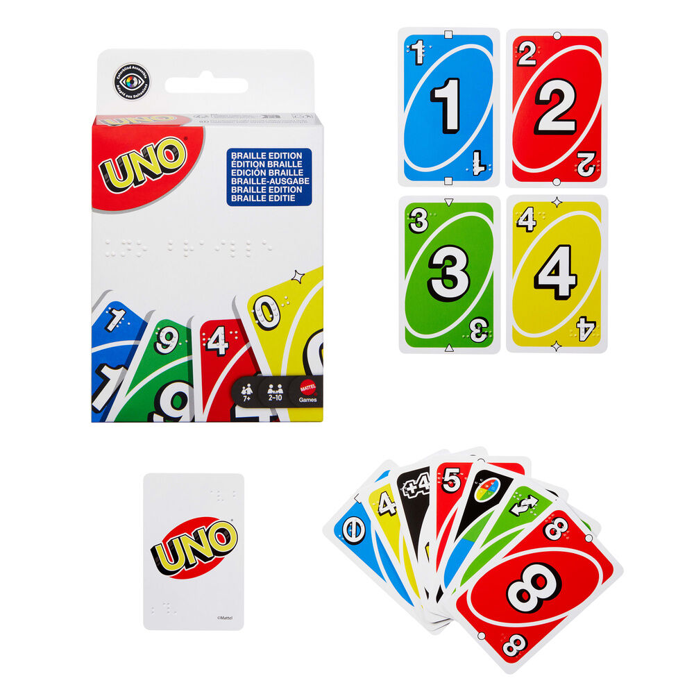 UNO gioco di carte in Braille