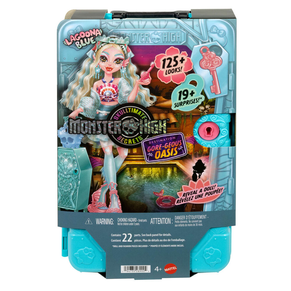 Lagoona Blue Skulltimate Secrets Seria 7 Lalka Monster High