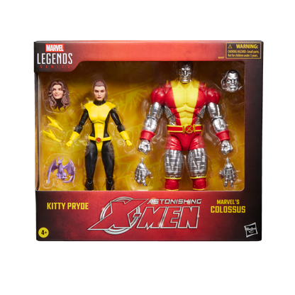 blister 2 figures kitty pryde & marvel's colossus astonishing x men marvel 15cm