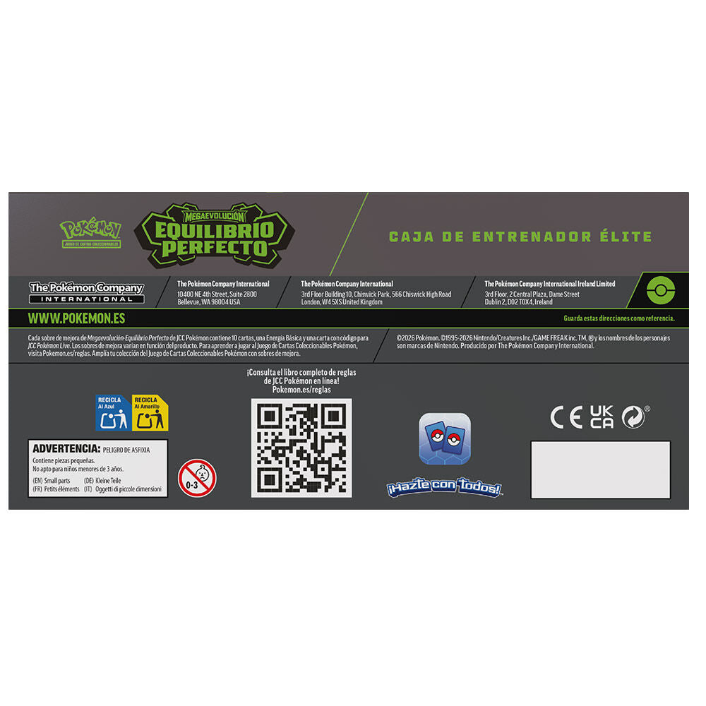 Étui pour cartes Dresseur d'élite Perfect Balance Pokémon espagnol