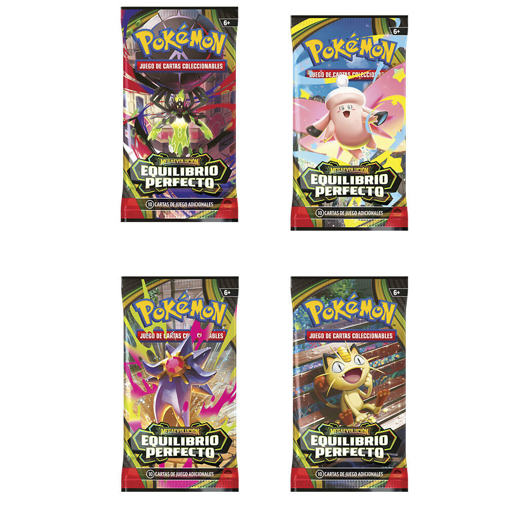 Perfect Balance Pokémon Spanische Sortierte Karten