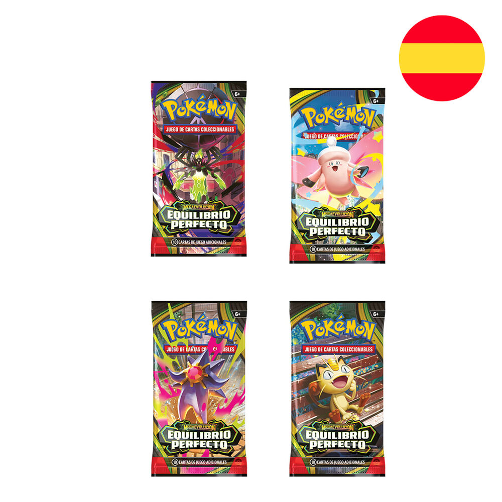 perfect balance pokemon spanish assorted cards