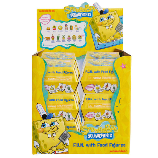 Surprise Figure F.U.N. Food Squarepants SpongeBob Assortment