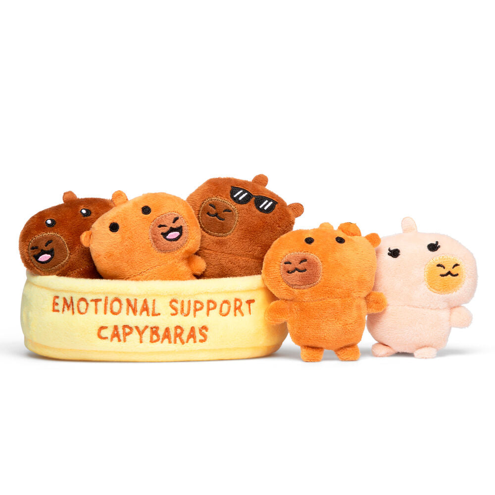 capybaras emotional support plush toys