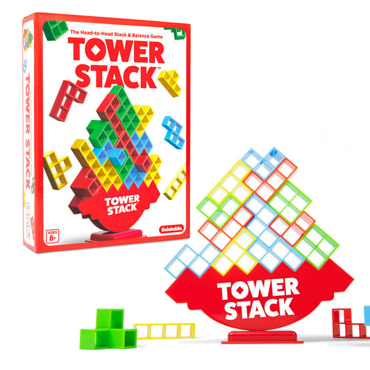 Tower Stack board game (Spanish)