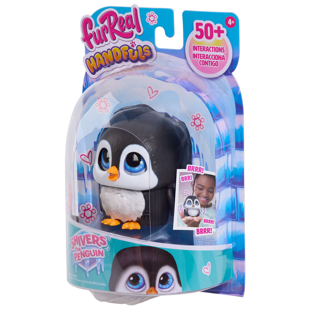 furreal handfuls penguin interactive doll