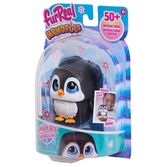 furreal handfuls penguin interactive doll