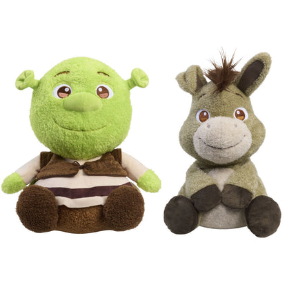 comfeez shrek and donkey plush toy  30cm  assorted