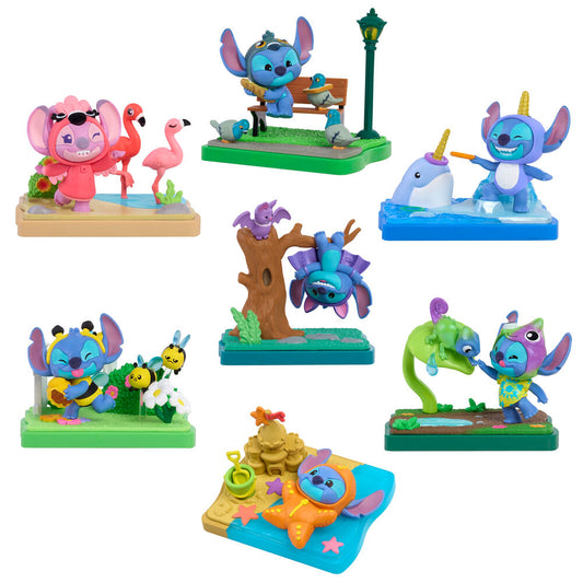 Figura Surpresa em Cápsula Stage Goes Wild Stitch Disney Sortimento