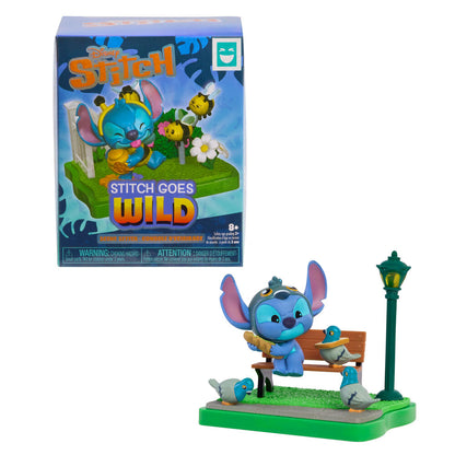 Figurine surprise en capsule Stage Goes Wild Stitch Disney Assortiment
