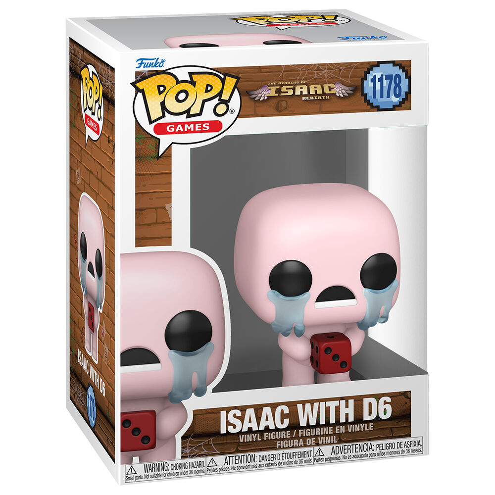 pop figure the binding of isaac  isaac with d6
