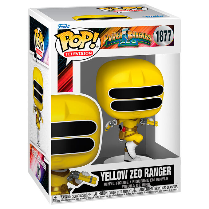 POP Figure Power Rangers Yellow Zeo Ranger