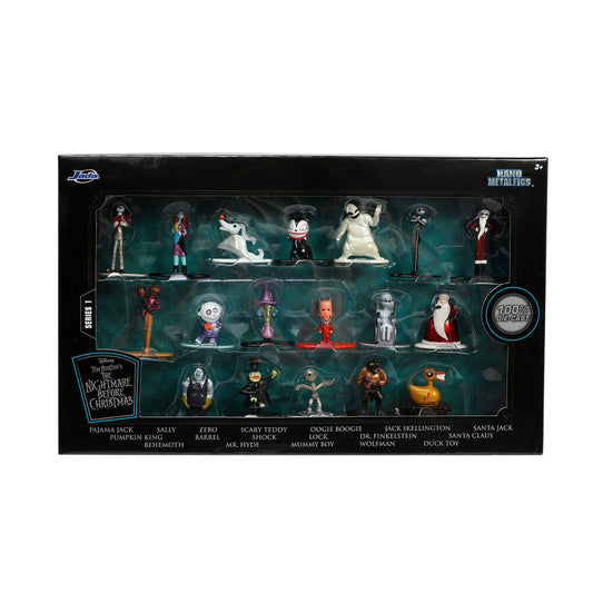 blister pack of 18 metal figurines  disney nightmare before christmas  4cm