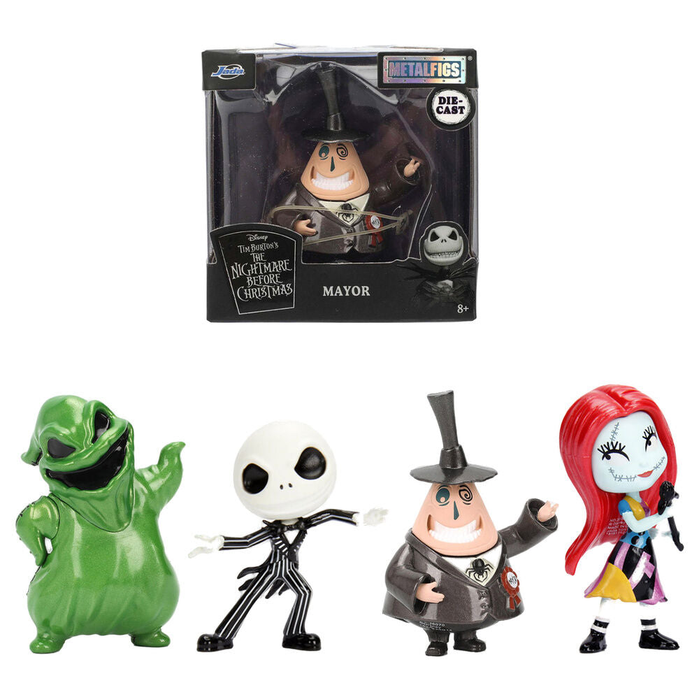 disney nightmare before christmas metalfigs figure 7cm assorted