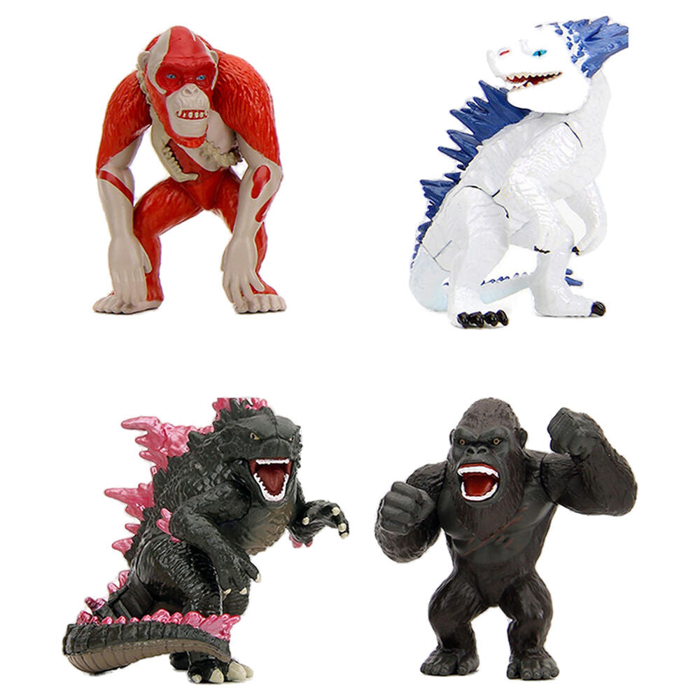 metalfigs figure monsters godzilla x kong 7cm assorted