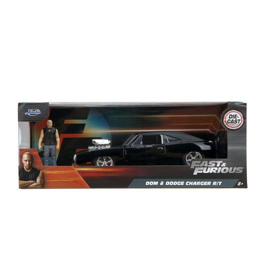 Figurka Blister Dominic Toretto i samochód Dodge Charger R/T Szybcy i wściekli