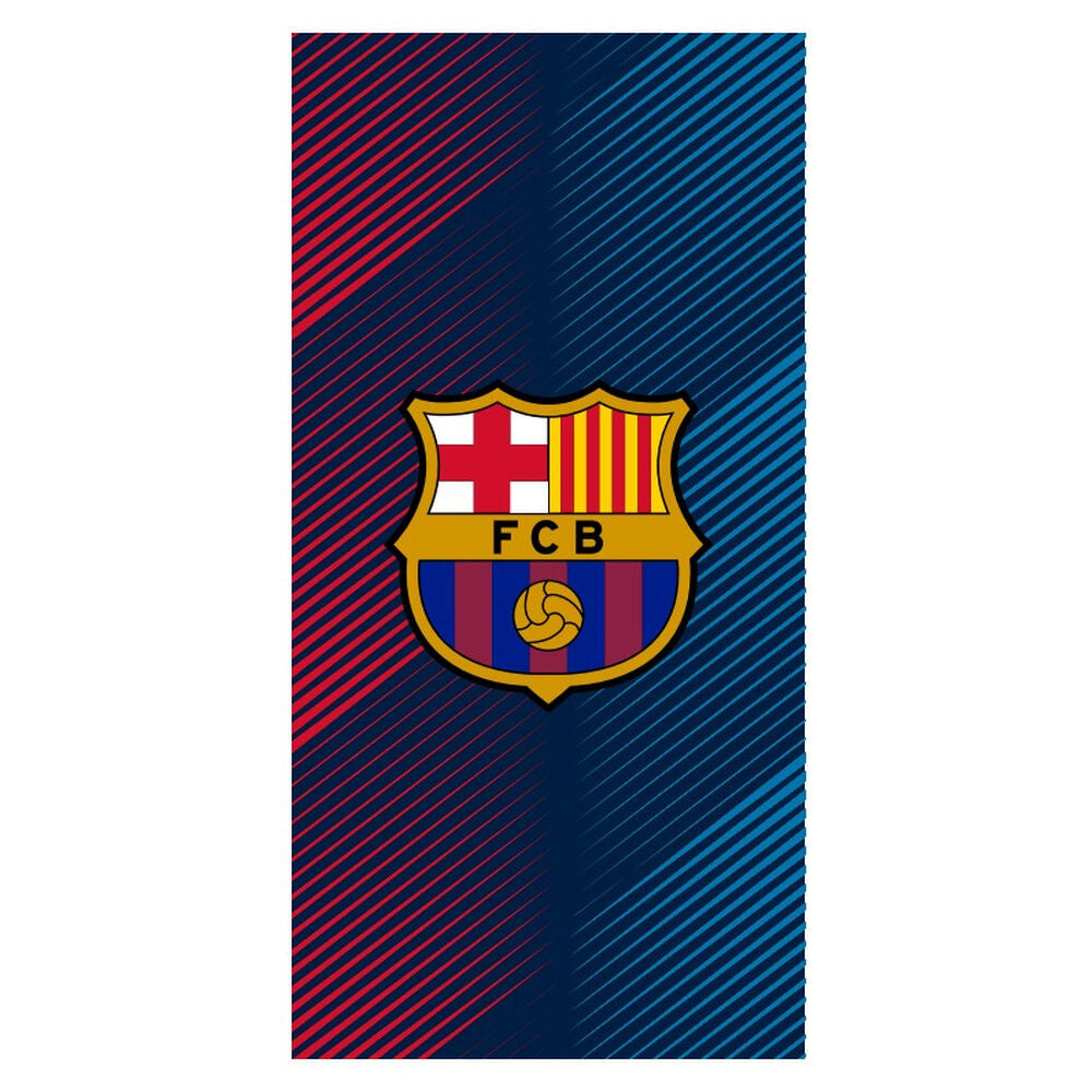 fc barcelona cotton towel