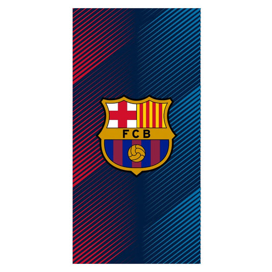 fc barcelona cotton towel
