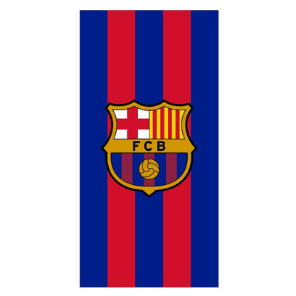 fc barcelona cotton towel