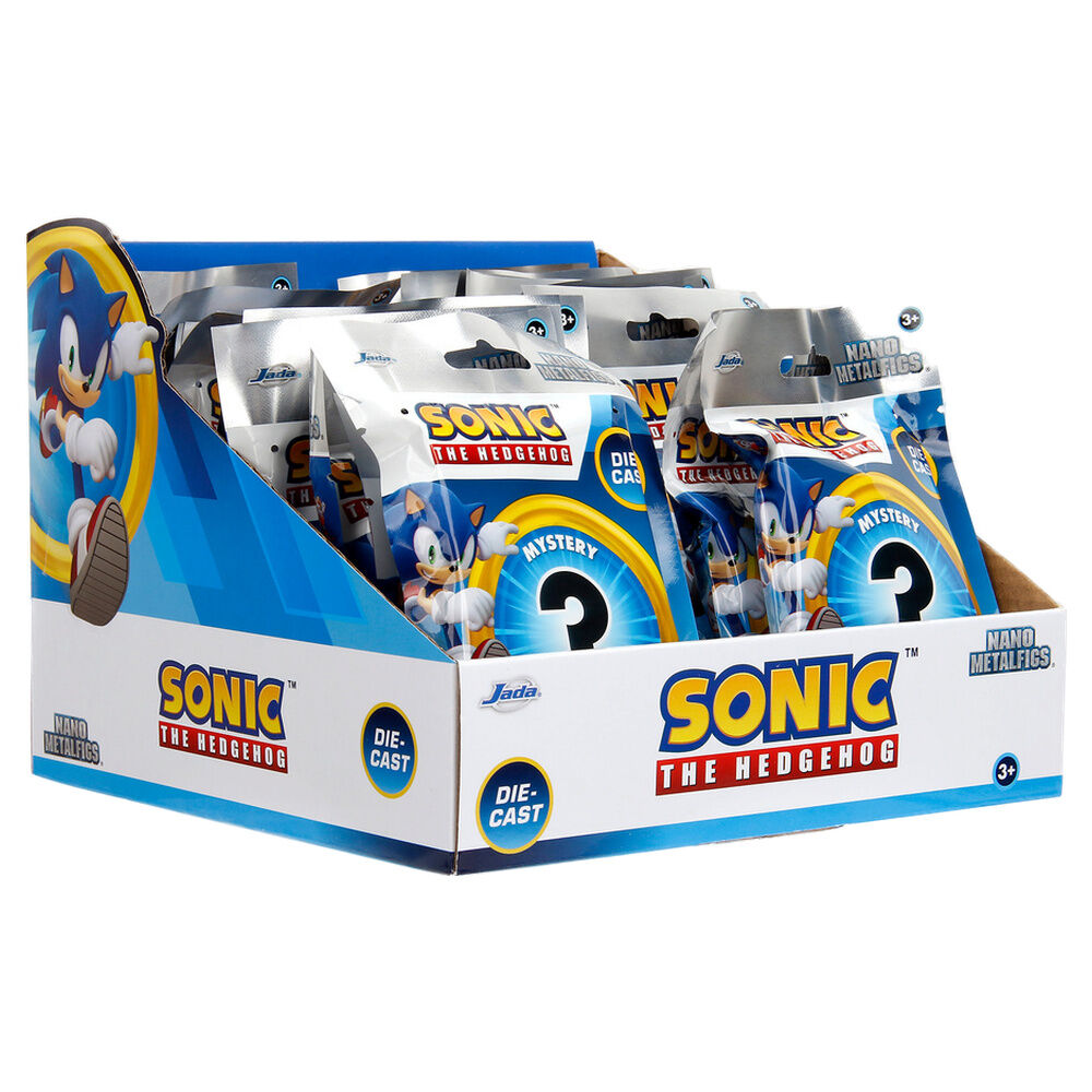 Figura surpresa do Sonic the Hedgehog de 4 cm (Metalfigs) Sortida