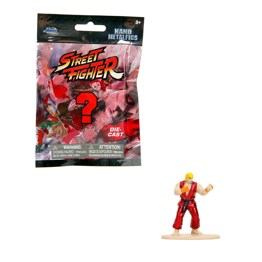 Figurka Surprise Metalfigs Street Fighter 4 cm różne kolory