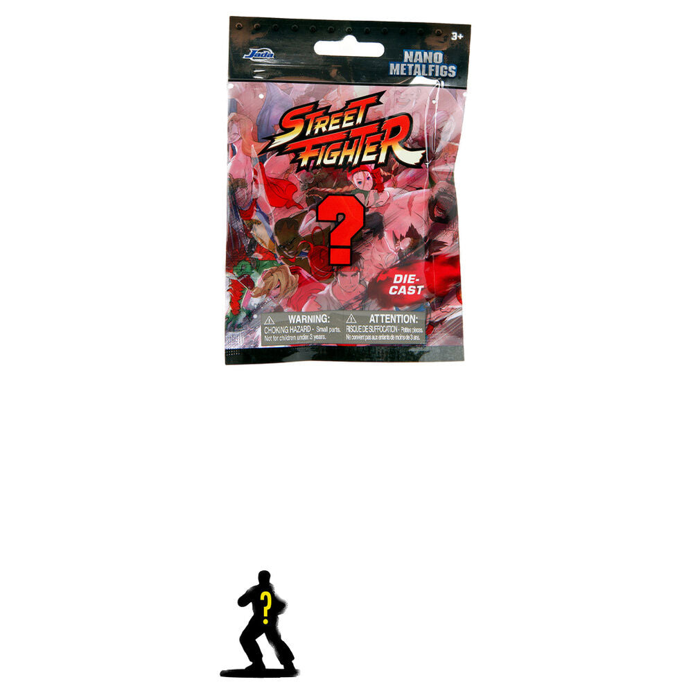 Figurka Surprise Metalfigs Street Fighter 4 cm różne kolory