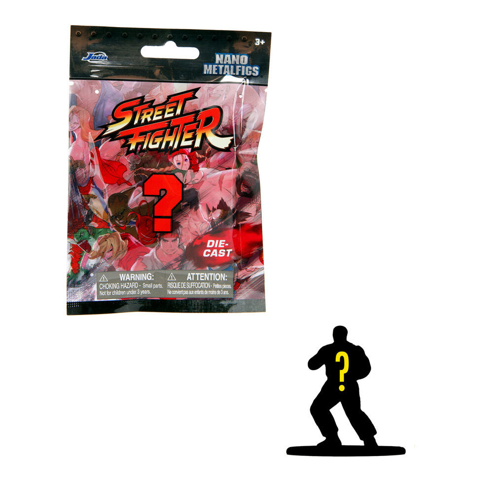 Figurka Surprise Metalfigs Street Fighter 4 cm różne kolory