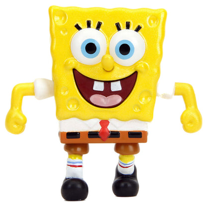 Action figure di SpongeBob SquarePants in metallo 7 cm assortite