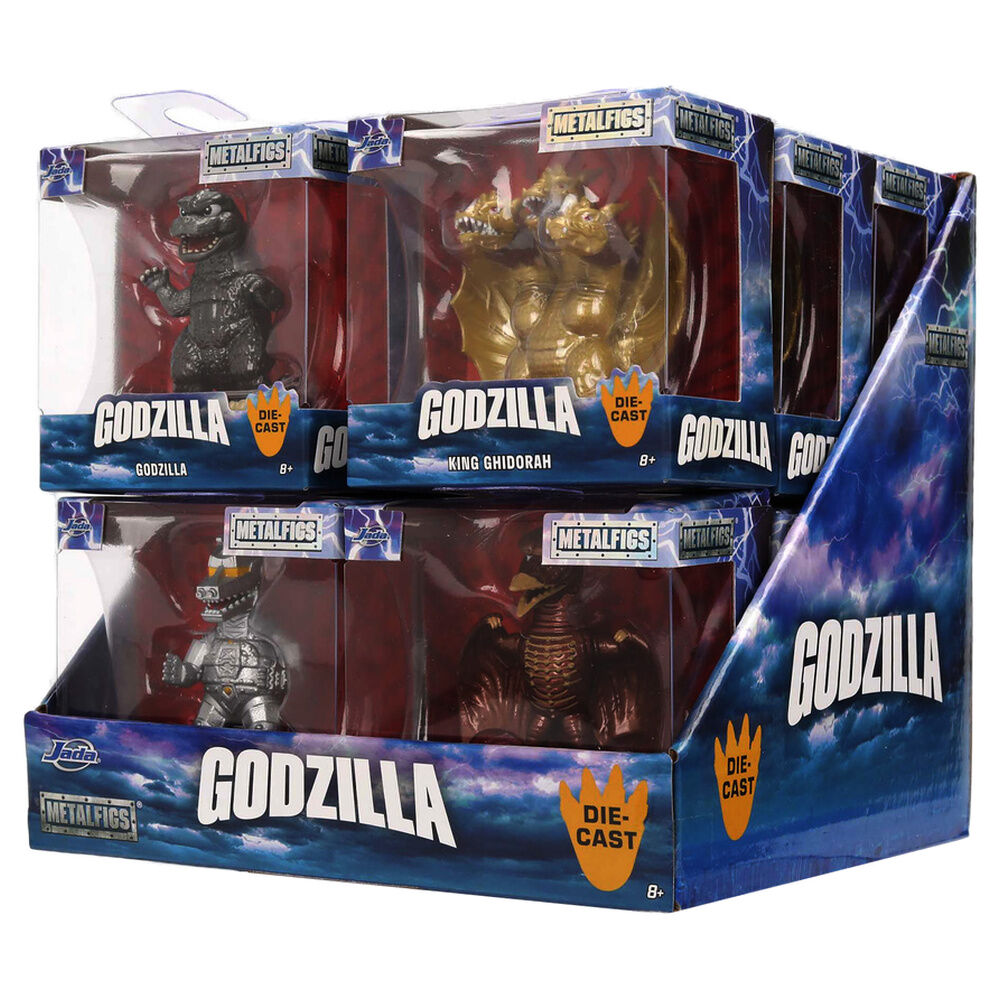 Action figure Metalfigs Monsters Godzilla 1974 7 cm assortite