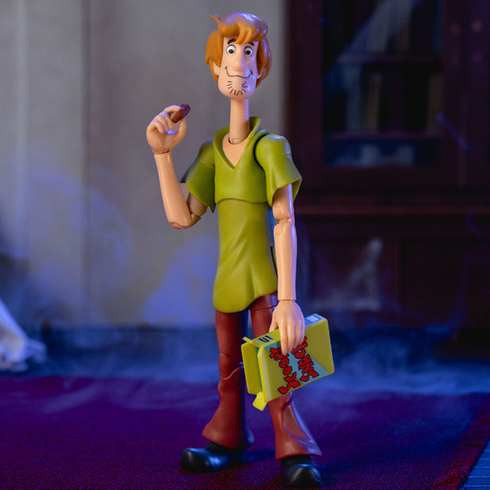 Figura do Salsicha Rogers do Scooby Doo com 16 5 cm