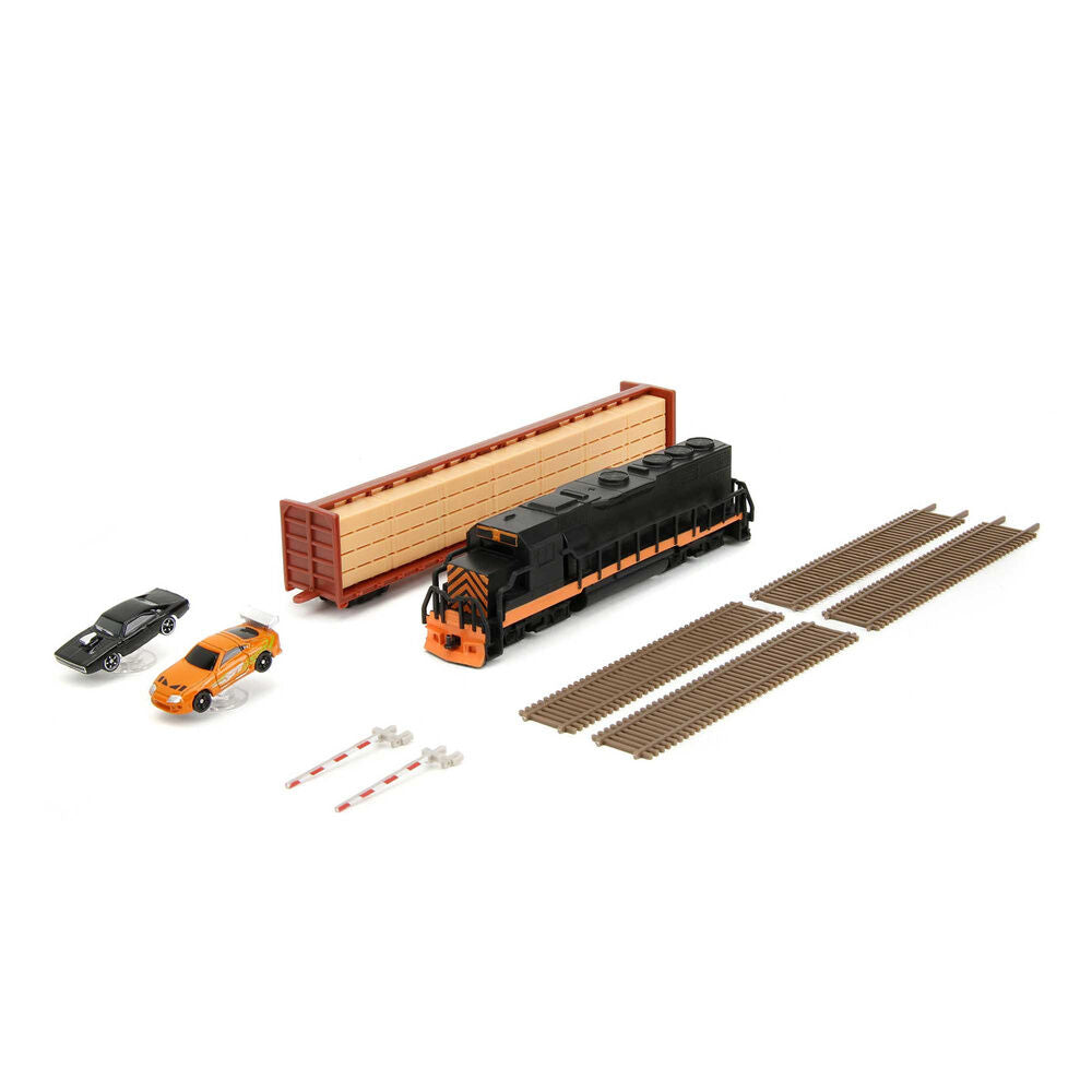 fast & furious train diorama replica
