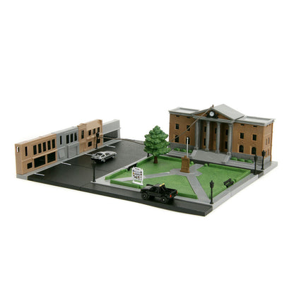 Replika dioramy Hill Valley Courthouse Square Powrót do przyszłości