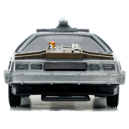 Replika samochodu DLorean Time Machine z filmu Powrót do przyszłości III