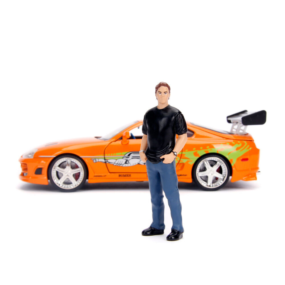 blister figure brian  toyota supra fast & furious car