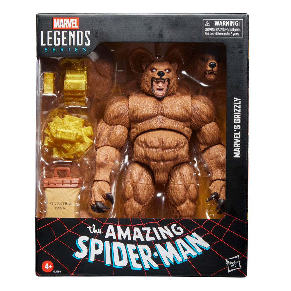 Marvel's Grizzly Niesamowity Spider Man Figurka z serii Marvel Legends 15 cm