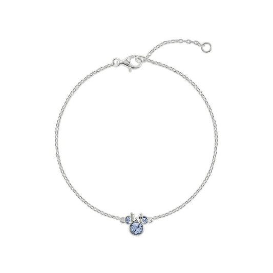 minnie mouse disney silver bracelet december