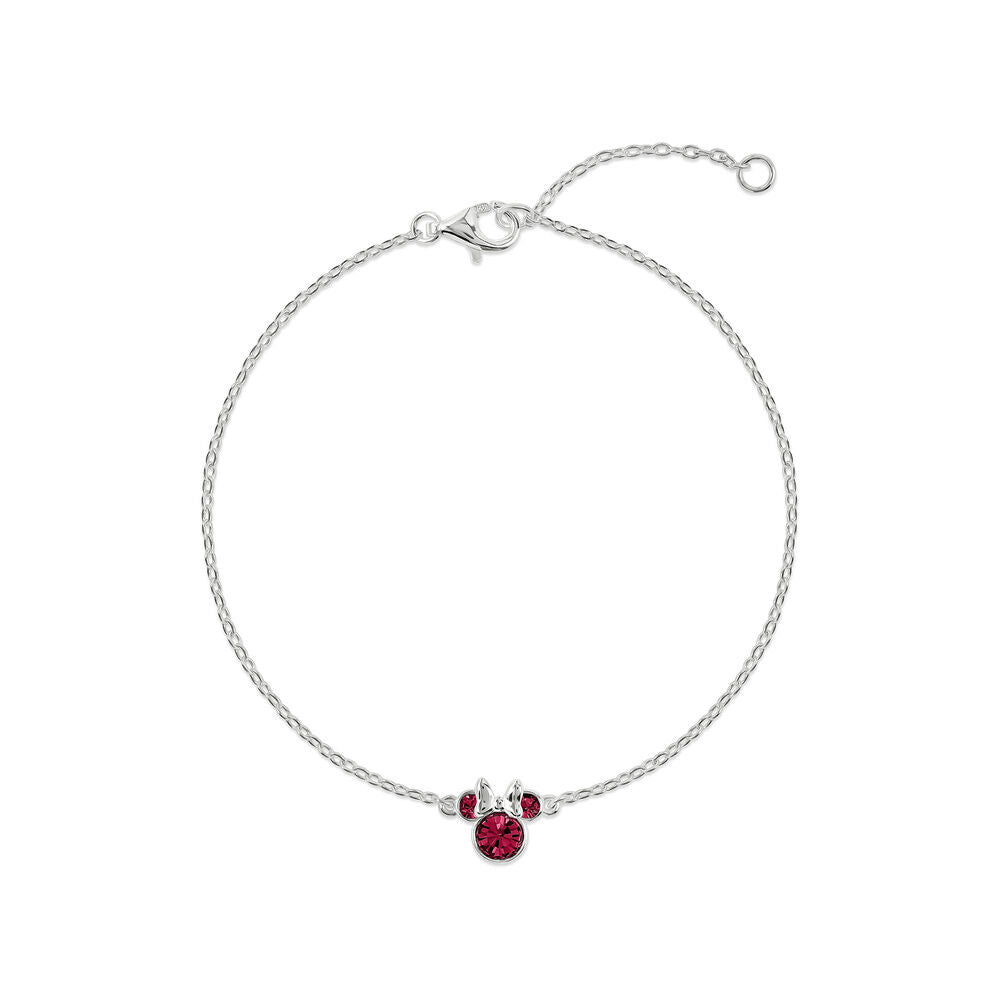 julio minnie disney silver bracelet