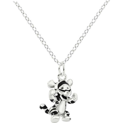3d tiger winnie the pooh disney silver pendant