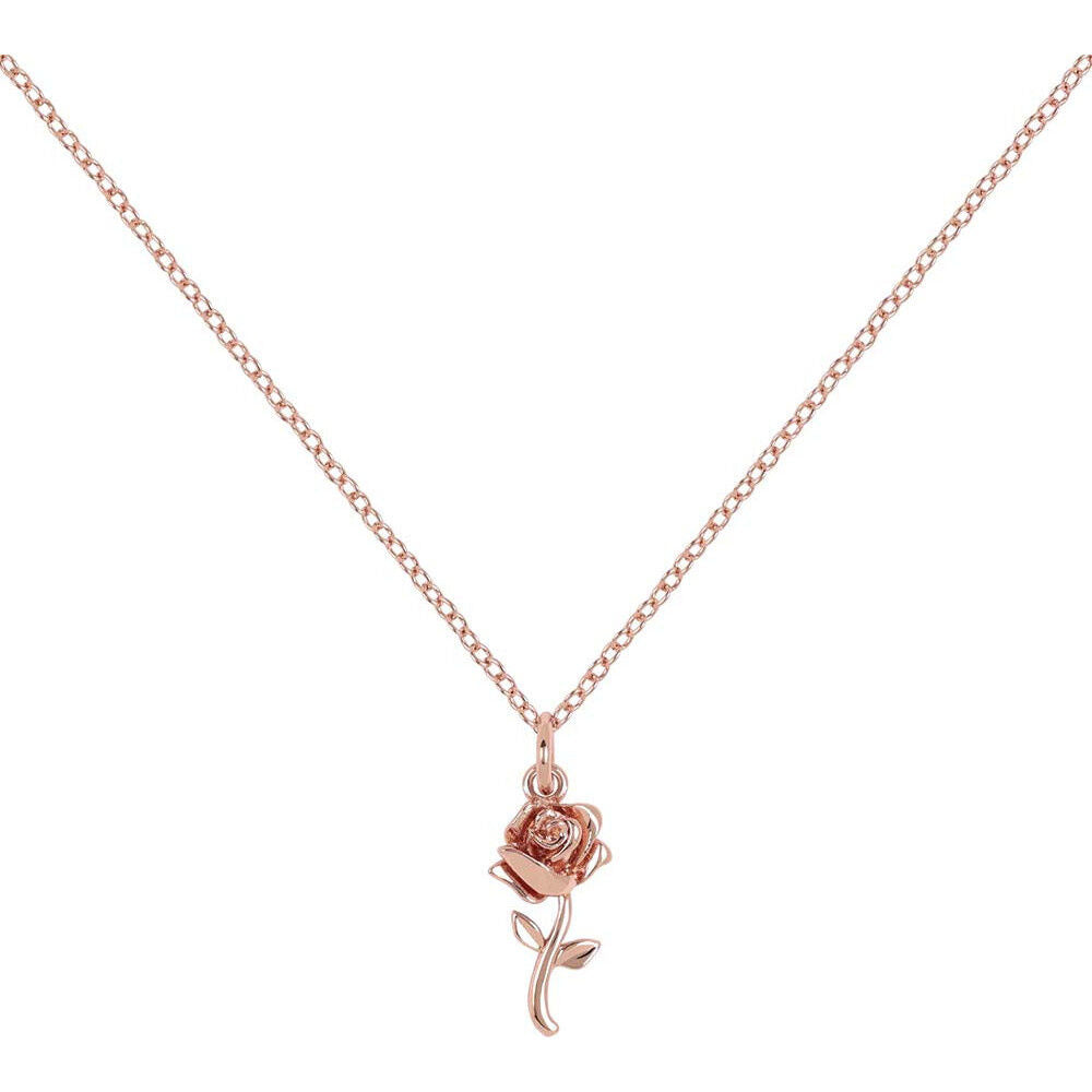 disney beauty and the beast pink pendant